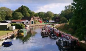 Canal scene with boats